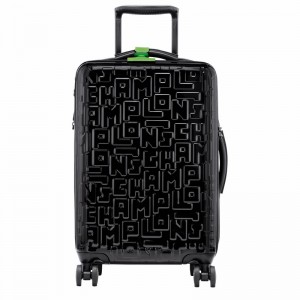 Longchamp LGP Travel M Erkek Bavul Siyah Türkiye | 24024423001-