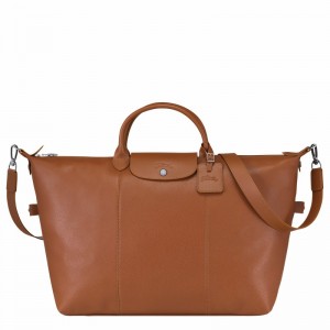 Longchamp Le FOULONNÉ S Kadın Seyahat Çantası Caramel Türkiye | L1624021F72