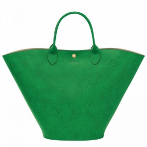 Longchamp ÉPURE XL Kadın Tote Çanta Yeşil Türkiye | 10260HYZ129