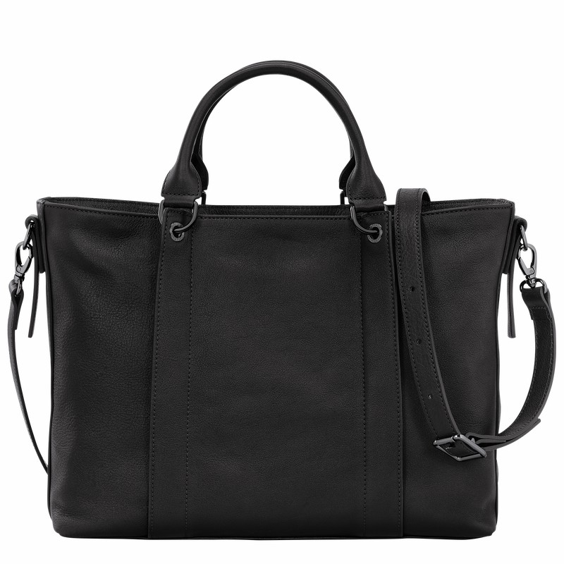 Longchamp 3D L Kadın El Çantası Siyah Türkiye | 10198HCV001