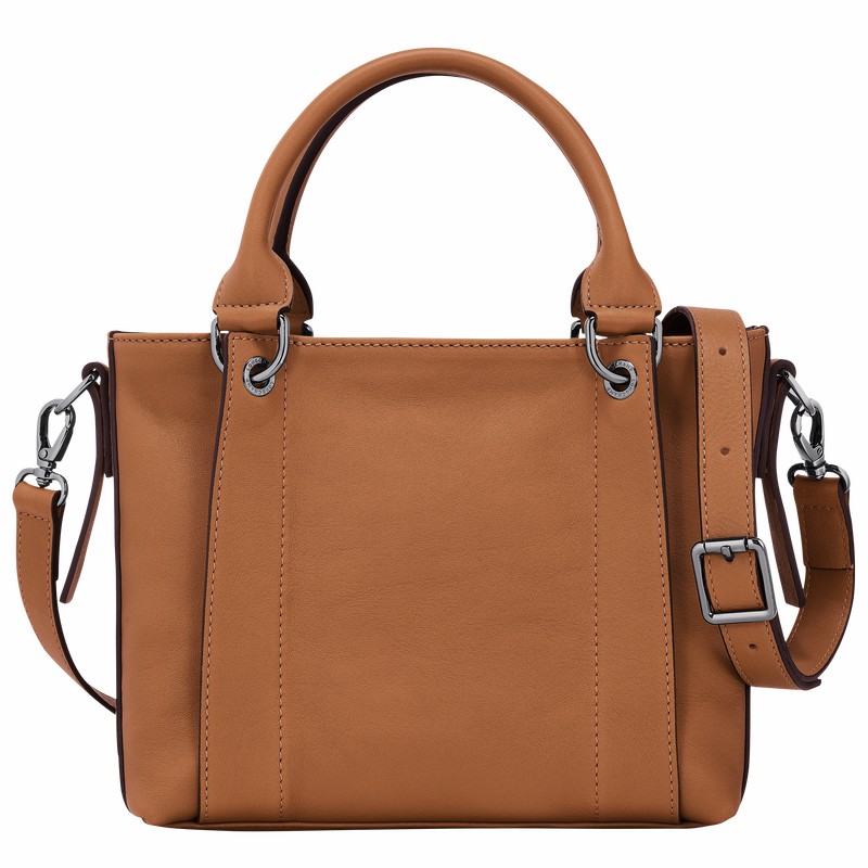 Longchamp 3D S Kadın El Çantası Bej Rengi Türkiye | 10197HCV016