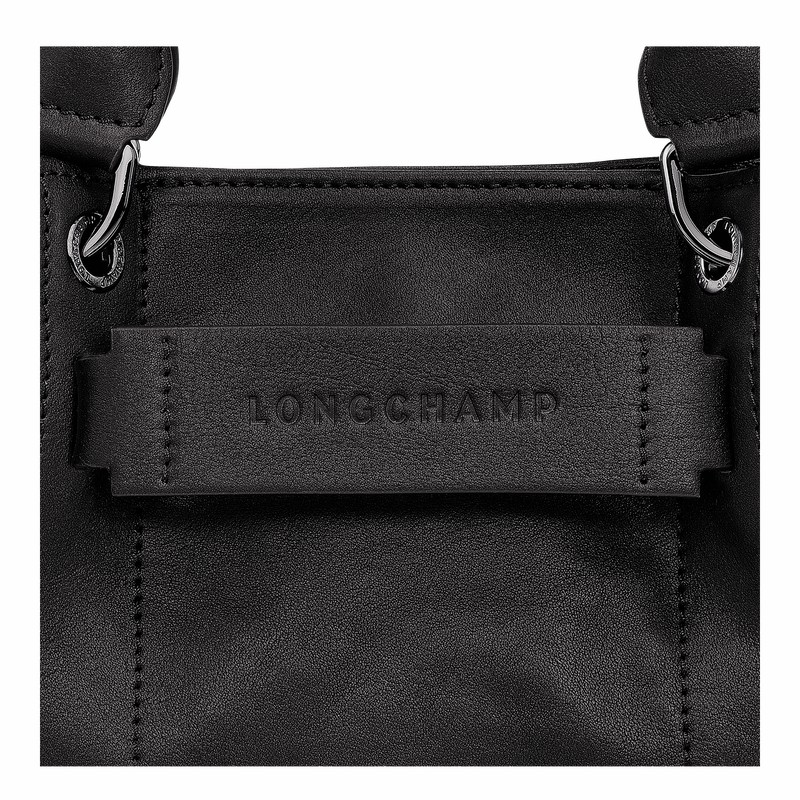 Longchamp 3D XS Kadın El Çantası Siyah Türkiye | 10254HCV001