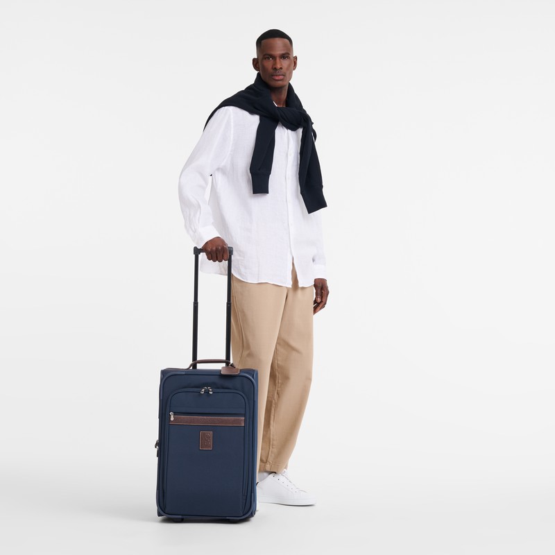 Longchamp Boxford M Kadın Bavul Mavi Türkiye | L1429080127