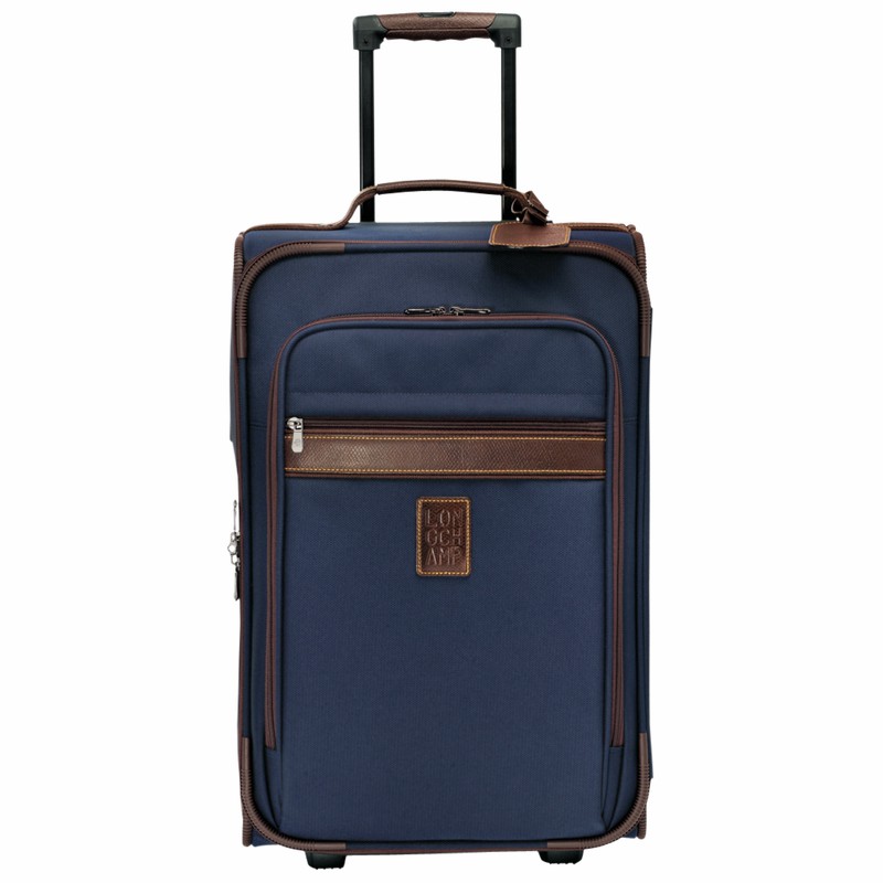 Longchamp Boxford M Kadın Bavul Mavi Türkiye | L1429080127