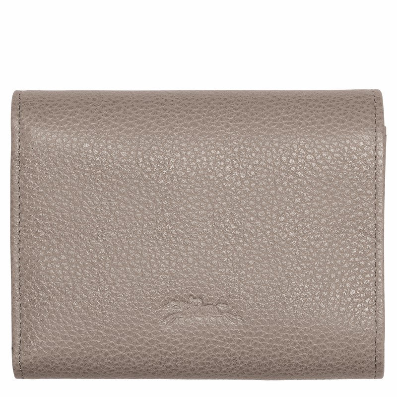 Longchamp Le FOULONNÉ Erkek Cüzdan Gri Türkiye | 30021021P55-