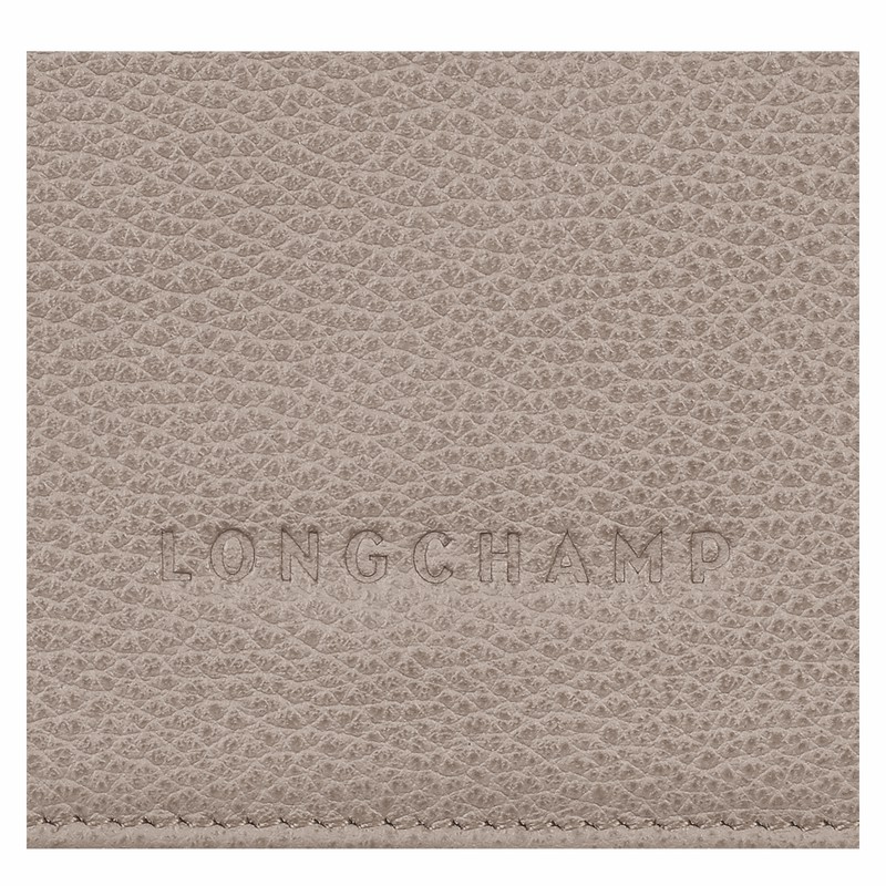 Longchamp Le FOULONNÉ Erkek Cüzdan Gri Türkiye | 30021021P55-