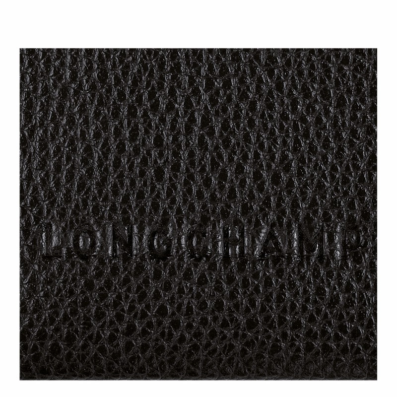 Longchamp Le FOULONNÉ Erkek Kartlık Siyah Türkiye | L3218021001-
