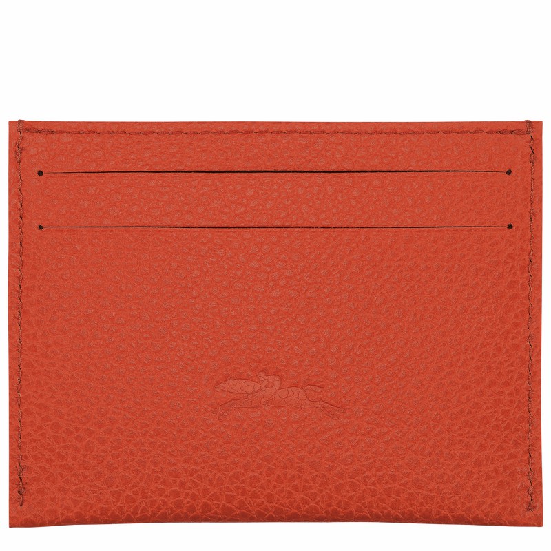Longchamp Le FOULONNÉ Erkek Kartlık Turuncu Türkiye | L3218021685-