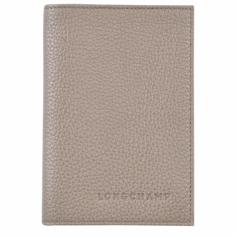 Longchamp Le FOULONNÉ Erkek Pasaport Sahibi Gri Türkiye | L3416021P55-
