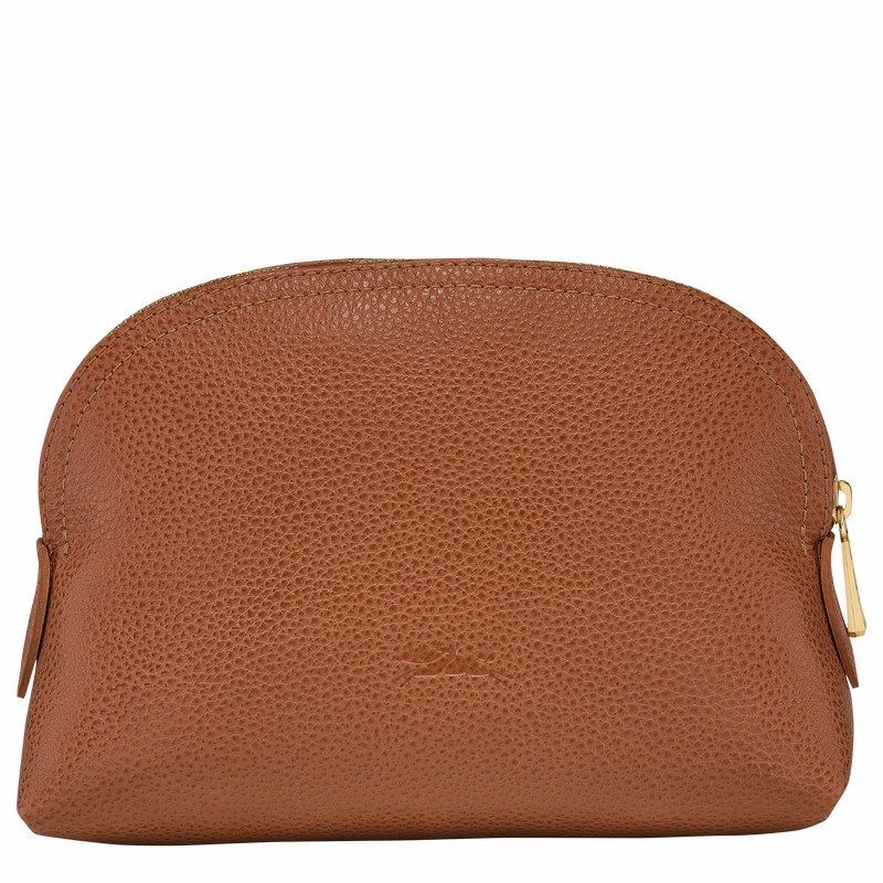 Longchamp Le FOULONNÉ Kadın Kese Çanta Caramel Türkiye | L2527021121