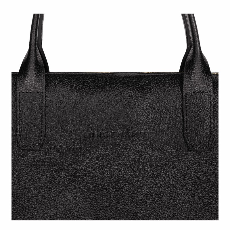 Longchamp Le FOULONNÉ S Erkek Evrak Çantası Siyah Türkiye | 20032021001-