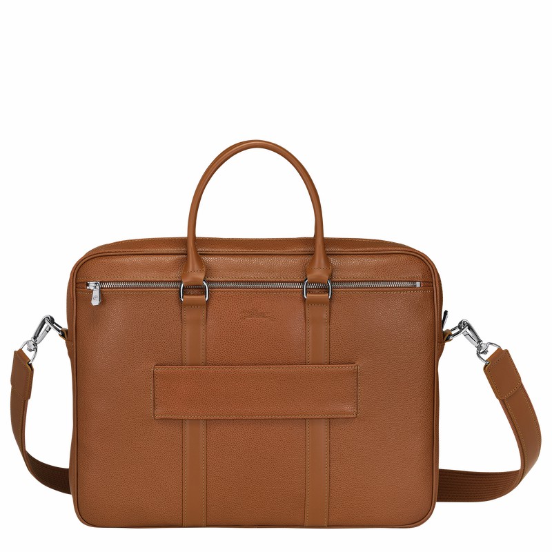 Longchamp Le FOULONNÉ S Kadın Evrak Çantası Caramel Türkiye | L2122021F72