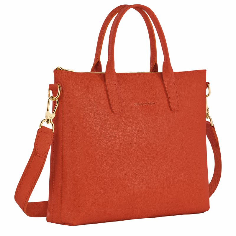 Longchamp Le FOULONNÉ S Kadın Evrak Çantası Turuncu Türkiye | 20032021685