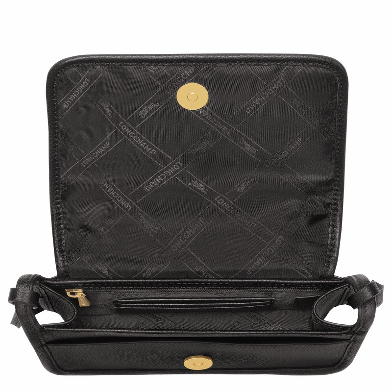 Longchamp Le FOULONNÉ XS Kadın Clutch Siyah Türkiye | 10133021001