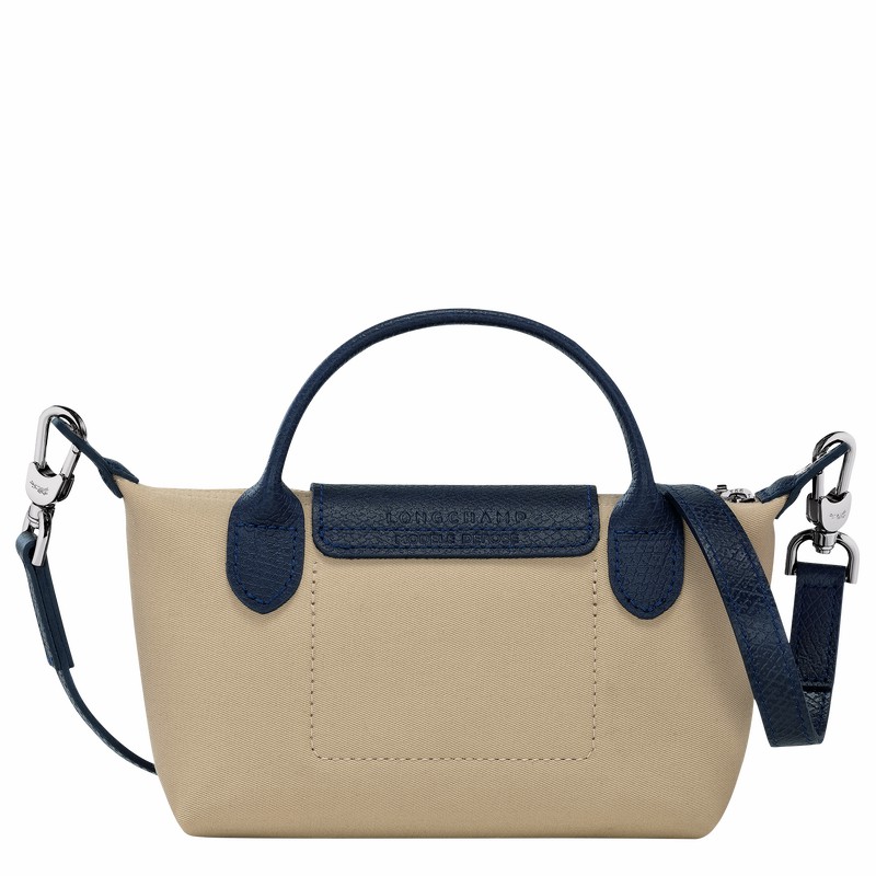 Longchamp Le Pliage Collection XS Kadın Kese Çanta Bej Rengi Türkiye | 34205HFG005