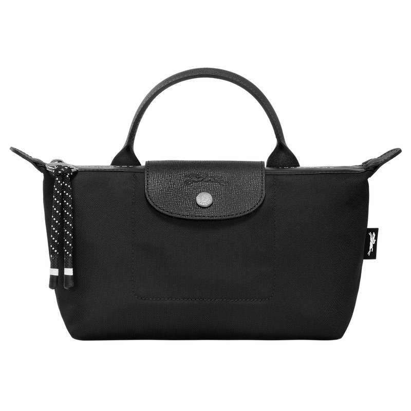 Longchamp Le Pliage Energy Kadın Kese Çanta Siyah Türkiye | 30030HSR001