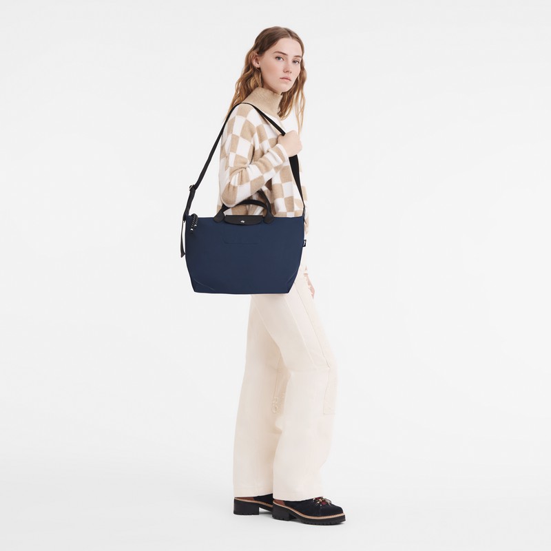 Longchamp Le Pliage Energy L Erkek El Çantası Lacivert Türkiye | L1515HSR006-
