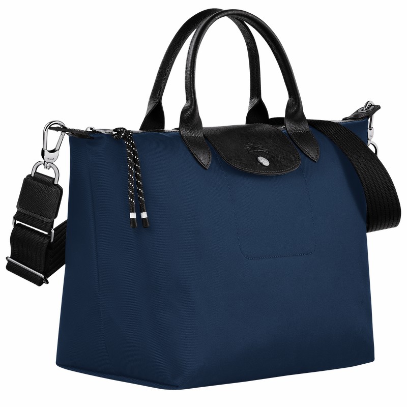 Longchamp Le Pliage Energy L Erkek El Çantası Lacivert Türkiye | L1515HSR006-