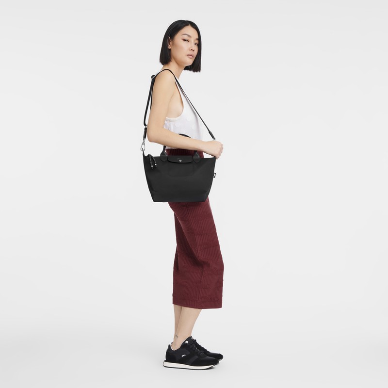 Longchamp Le Pliage Energy S Erkek El Çantası Siyah Türkiye | L1512HSR001-