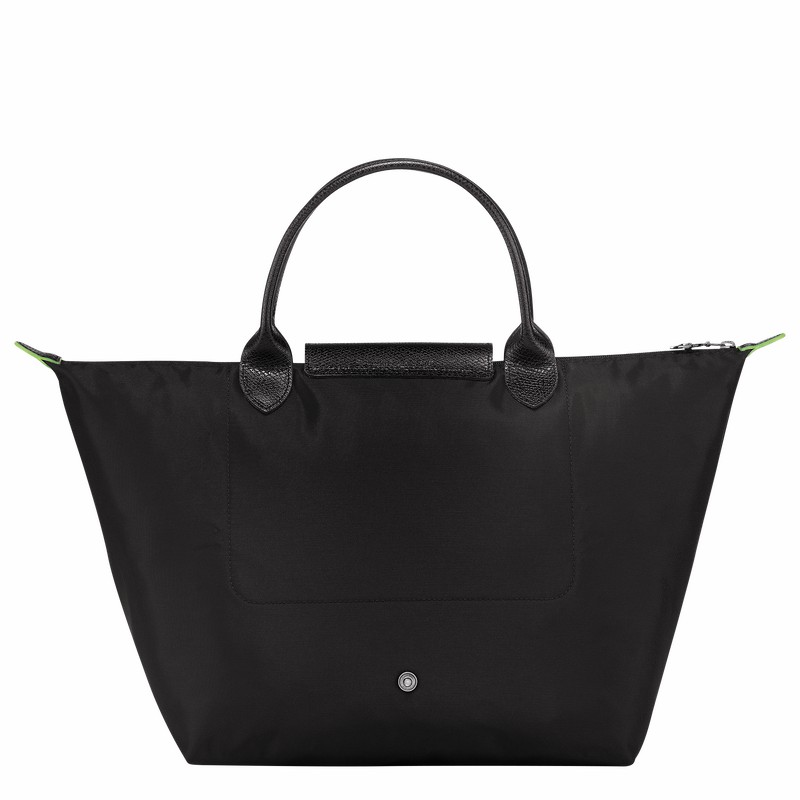 Longchamp Le Pliage Green M Kadın El Çantası Siyah Türkiye | L1623919001