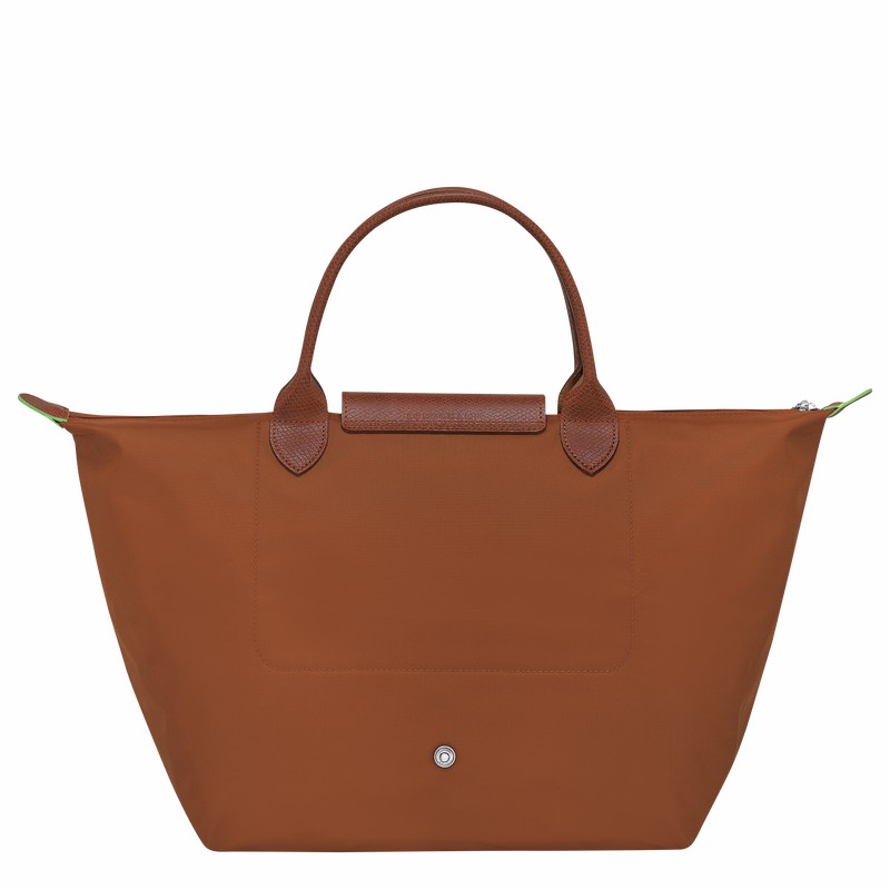 Longchamp Le Pliage Green M Kadın El Çantası Kahverengi Türkiye | L1623919504