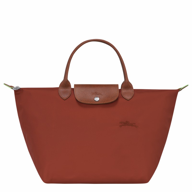 Longchamp Le Pliage Green M Kadın El Çantası Kahverengi Türkiye | L1623919404