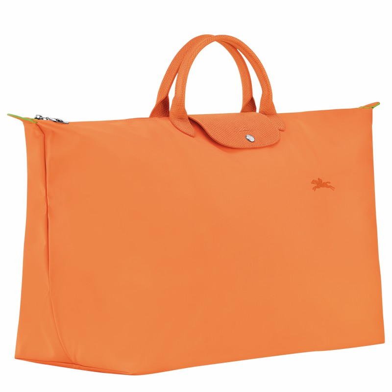 Longchamp Le Pliage Green M Kadın Seyahat Çantası Turuncu Türkiye | L1625919P54