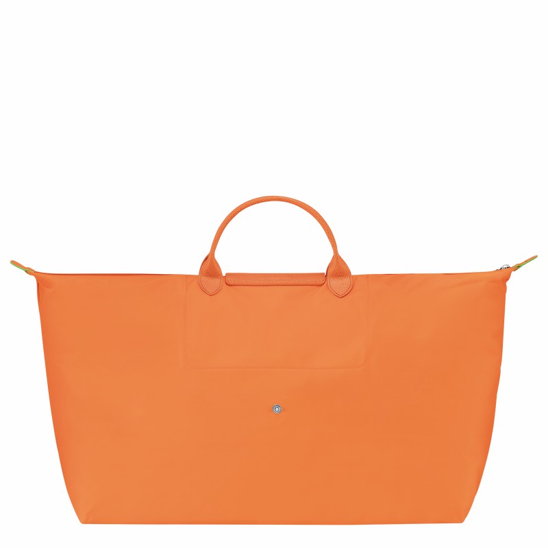 Longchamp Le Pliage Green M Kadın Seyahat Çantası Turuncu Türkiye | L1625919P54
