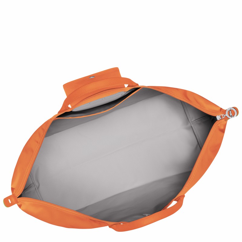 Longchamp Le Pliage Green M Kadın Seyahat Çantası Turuncu Türkiye | L1625919P54