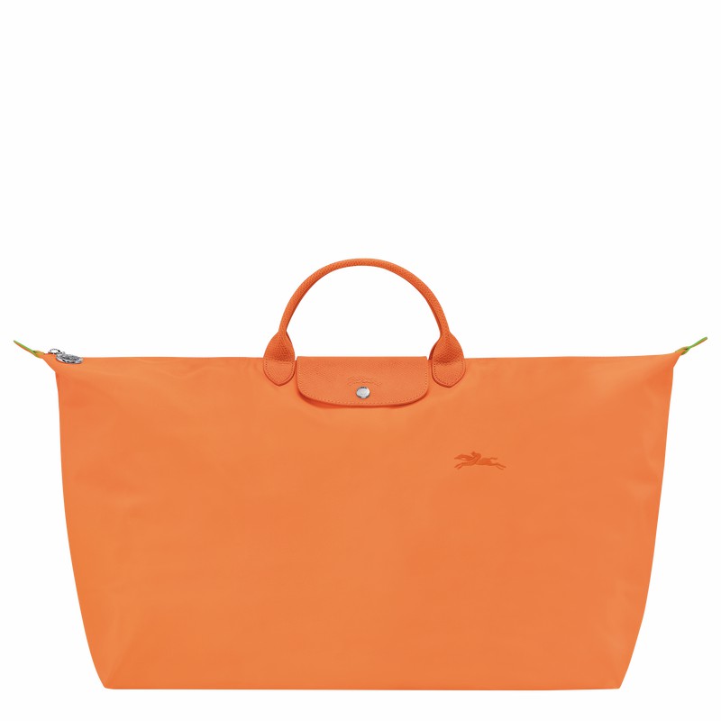 Longchamp Le Pliage Green M Kadın Seyahat Çantası Turuncu Türkiye | L1625919P54