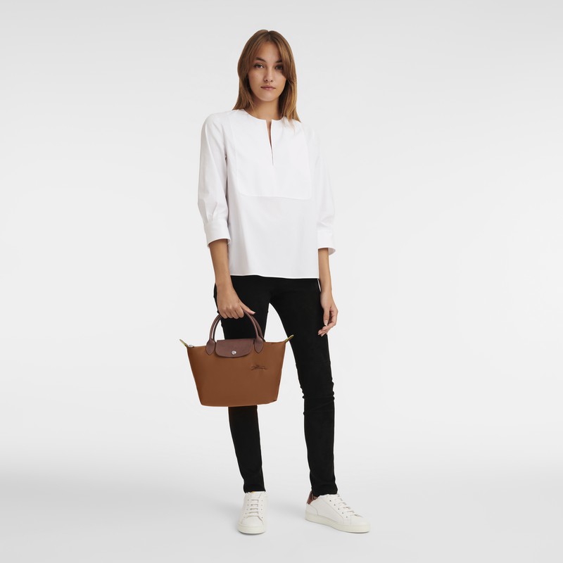 Longchamp Le Pliage Green S Kadın El Çantası Kahverengi Türkiye | L1621919504