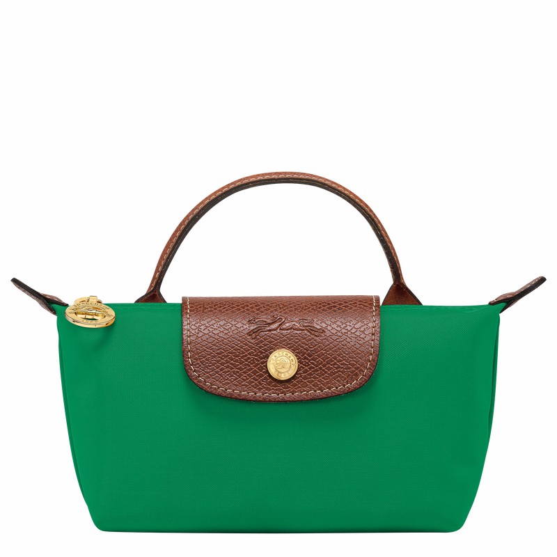 Longchamp Le Pliage Original Kadın Kese Çanta Yeşil Türkiye | 34175089P88