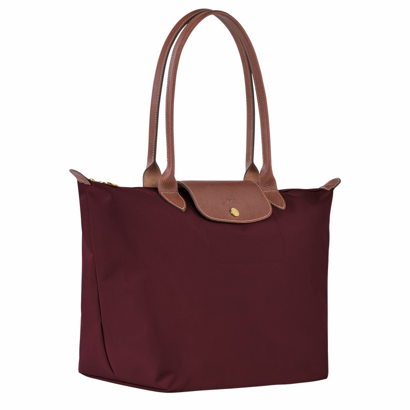 Longchamp Le Pliage Original L Kadın Tote Çanta Bordo Türkiye | L1899089P87