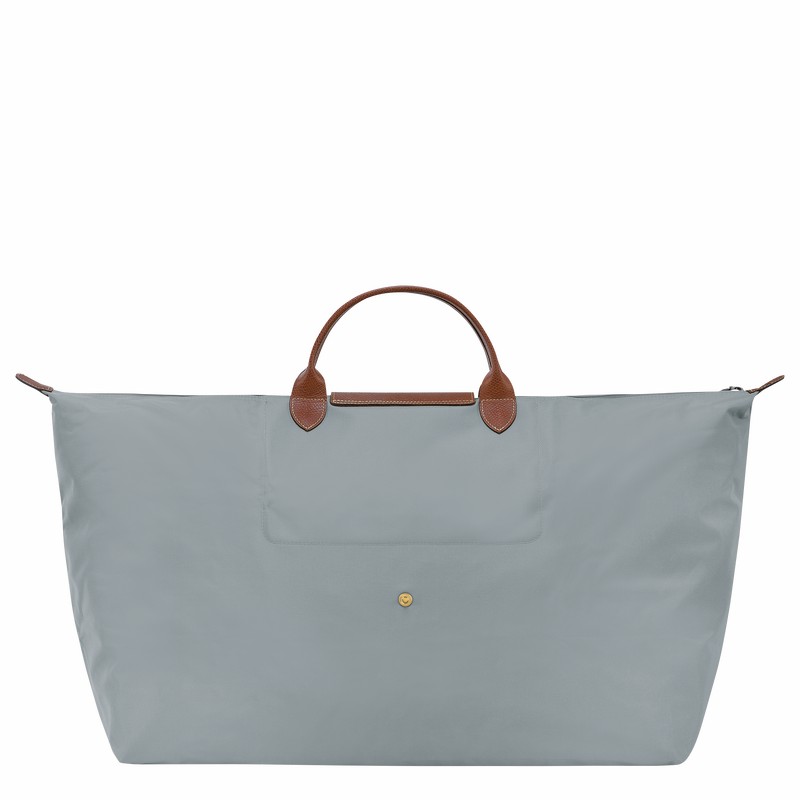 Longchamp Le Pliage Original M Kadın Seyahat Çantası Gri Türkiye | L1625089P80
