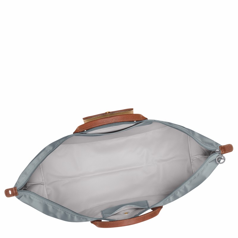 Longchamp Le Pliage Original M Kadın Seyahat Çantası Gri Türkiye | L1625089P80
