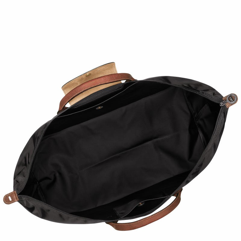 Longchamp Le Pliage Original M Kadın Seyahat Çantası Siyah Türkiye | L1625089001
