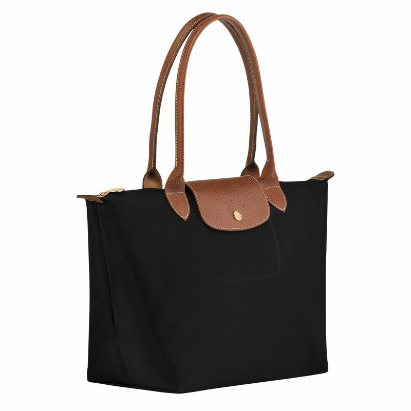 Longchamp Le Pliage Original M Kadın Tote Çanta Siyah Türkiye | L2605089001