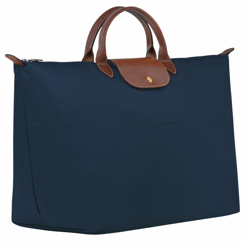 Longchamp Le Pliage Original S Kadın Seyahat Çantası Lacivert Türkiye | L1624089P68