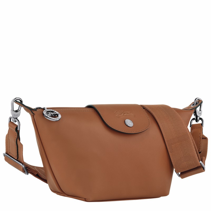 Longchamp Le Pliage Xtra XS Erkek Çapraz Askılı Çanta Kahverengi Türkiye | 10212987504-