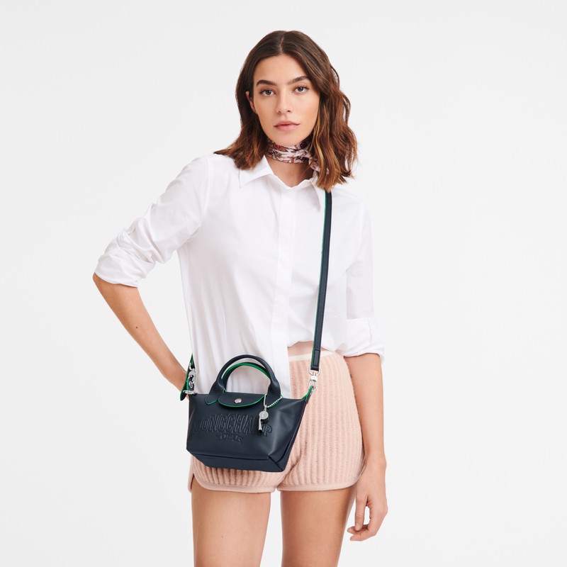 Longchamp Le Pliage Xtra XS Kadın El Çantası Lacivert Türkiye | L1500HEY556