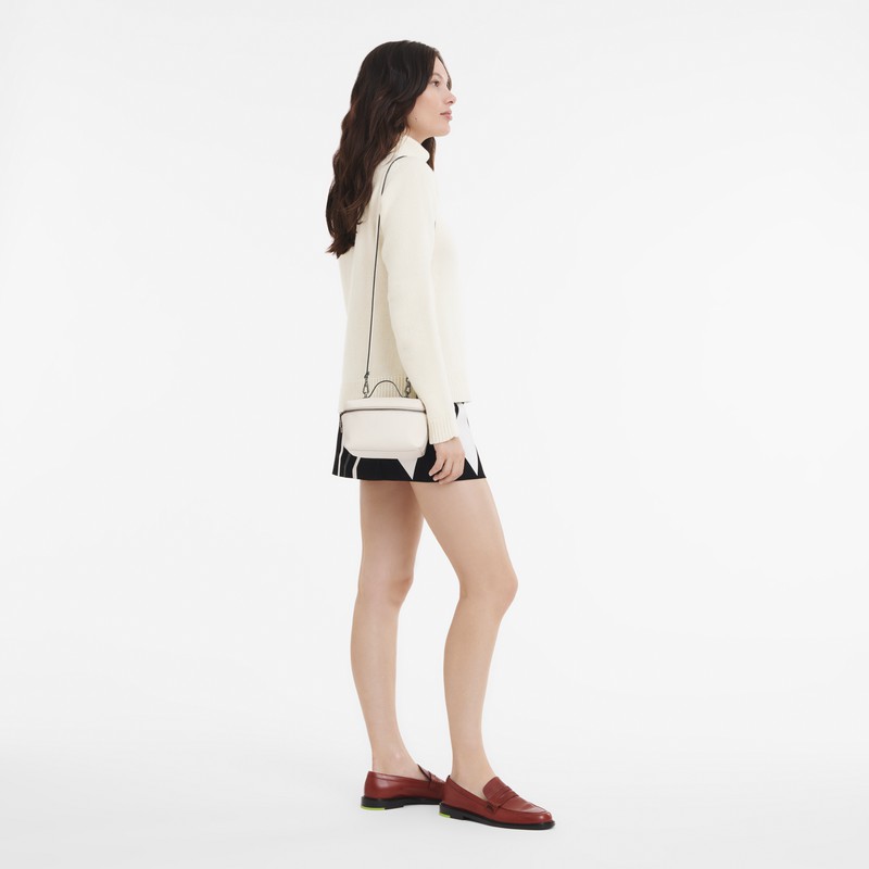 Longchamp Le Pliage Xtra XS Kadın Çapraz Askılı Çanta Beyaz Türkiye | 10187987037