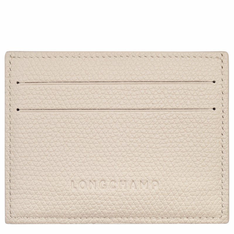 Longchamp Le Roseau Kadın Kartlık Beyaz Türkiye | L3218HFP555