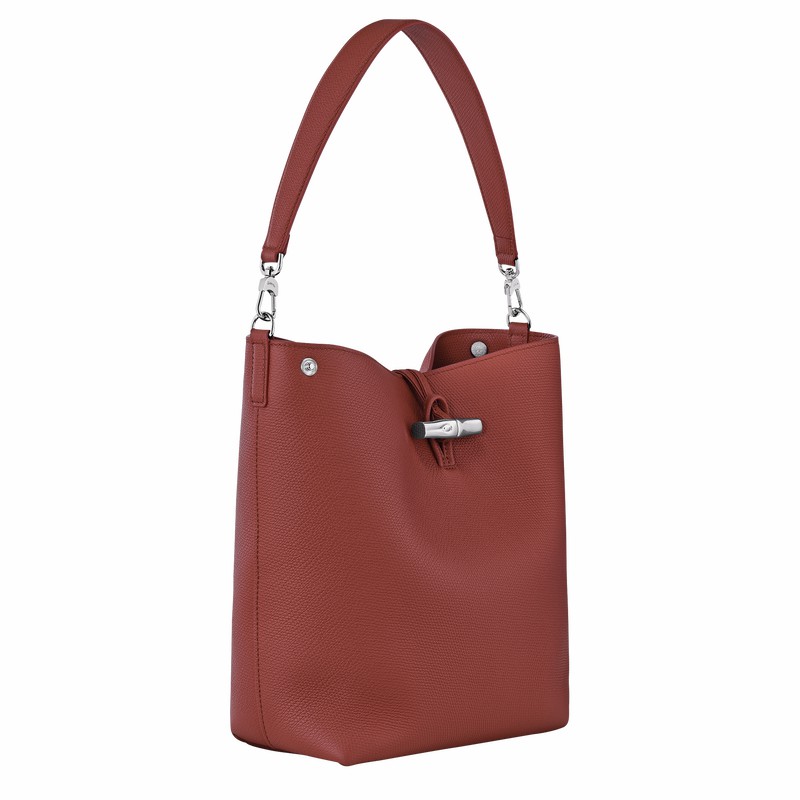 Longchamp Le Roseau M Kadın Omuz Çantası Kahverengi Türkiye | 10281HFP404