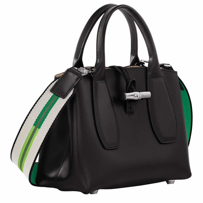 Longchamp Le Roseau S Kadın El Çantası Siyah Türkiye | 10095HCN001