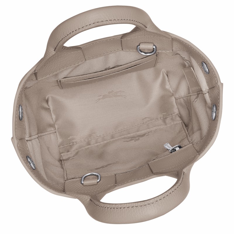 Longchamp Le Roseau XS Kadın El Çantası Gri Türkiye | 10278HFP266