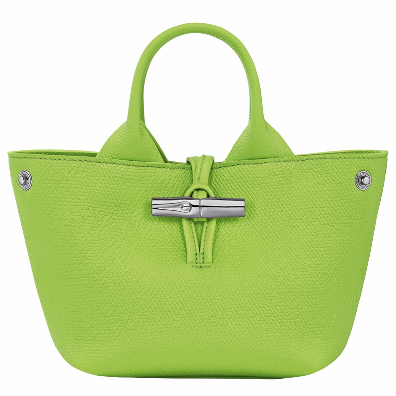 Longchamp Le Roseau XS Kadın El Çantası Yeşil Türkiye | 10278HFP355