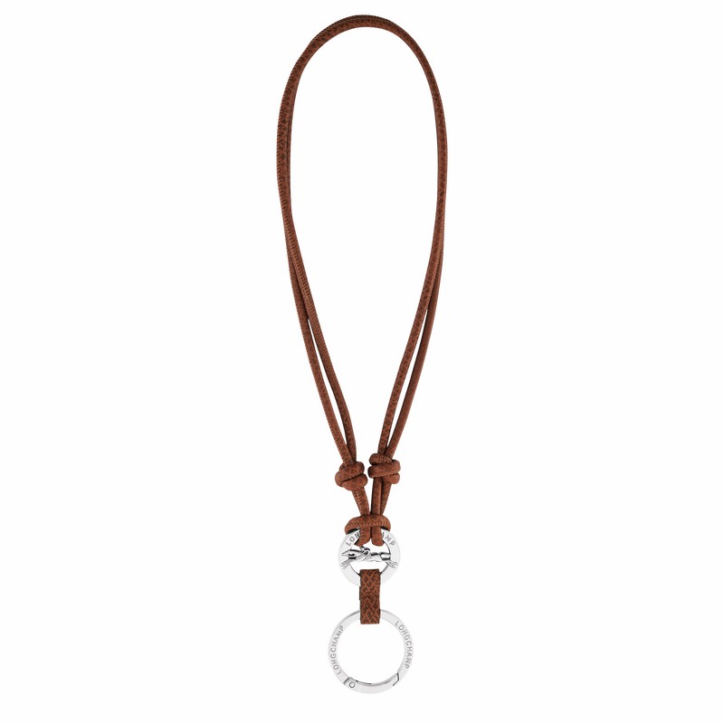 Longchamp ÉPURE Erkek Anahtarlıklar Kahverengi Türkiye | 36080J02035-