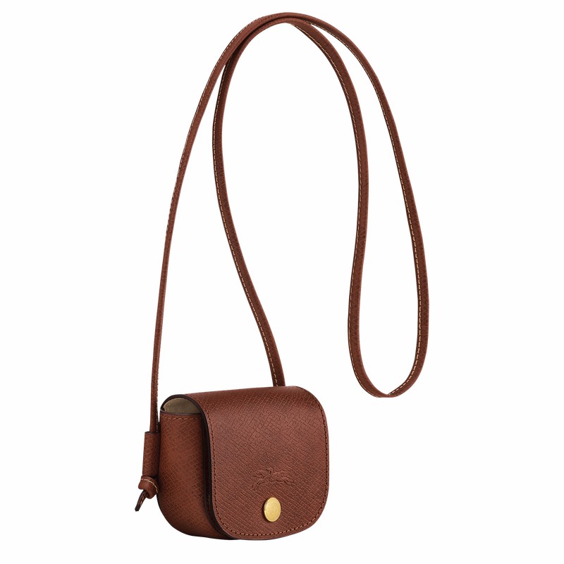Longchamp ÉPURE Kadın Bozuk Para Cüzdanı Kahverengi Türkiye | 30027HYZ035