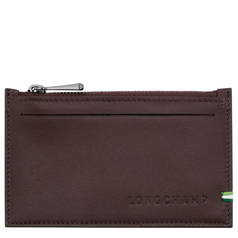 Longchamp sur Seine Erkek Bozuk Para Cüzdanı Bej Rengi Türkiye | L3613HCX002