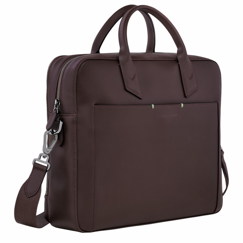 Longchamp sur Seine M Erkek Evrak Çantası Bej Rengi Türkiye | 20048HCM002
